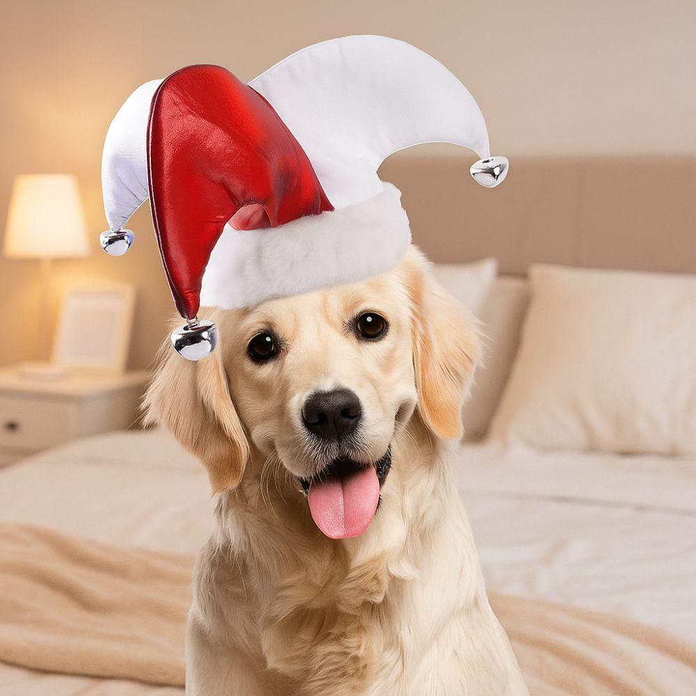 Cute Pet Joker Hat Adjustable Clown Costume Hat Funny Dress Up Hat  Carnival