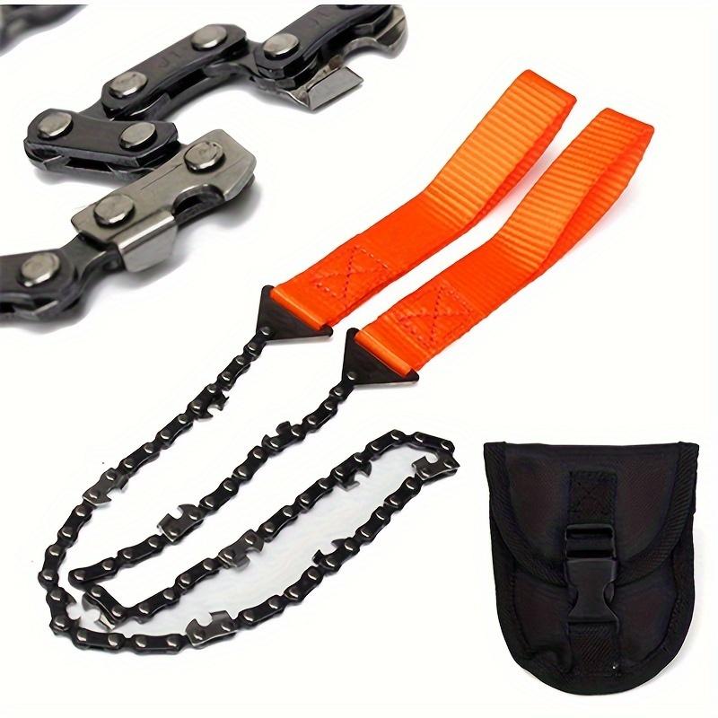 Outdoor Chain Saw, Wire Saw, Hand Saw, Chain Rope Saw, Line, Wilderness Survival, Manual Saw, Wood Cutting, Logging 1pc
