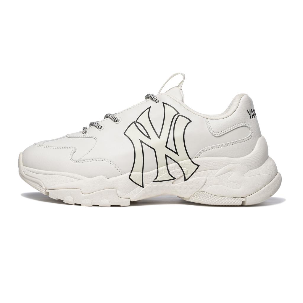 MLB Big Ball Chunky Retro Print Shock Absorbing Non-Slip Wear-Resistant Lightweight Increased Height Low-Top Dad Shoes Unisex sneaker 32SHC1011-50I