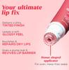 RENEE Juicy Fix getönter Lippenbalsam - Peach Pop | Glänzendes Finish | Schützt die Lippen mit LSF 30 | Repariert & Pflegt trockene, schuppige Lippen | Mit Peptiden