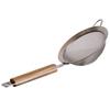 Stainless Steel Strainer Colander Wooden Handle Fine Mesh Skimmer Frying Food Scoop Oil Filter Household Kitchen Utensils