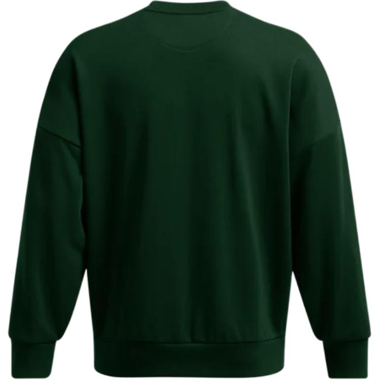 Under Armour Icon Heavyweight Terry Crewneck Sweatshirt Men Sweatshirt Forest-Green 1386548-301