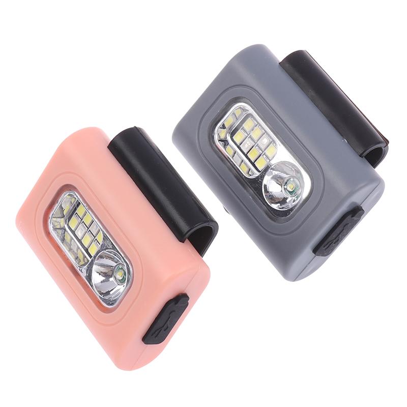 Led Safety Lights Running Lights Clip On Collar Usb Rechargeable Collar Light Hands Free For Running Camping Cycling Night Light