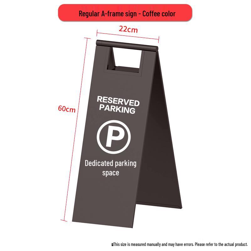 Standard A-frame Signs: Hotel, Commercial, Hospital, Warning, Toilet, Caution Steps, Slippery