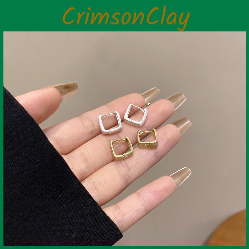 Fashionable And Exclusive Korean Style Square Earrings For Women