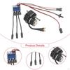 Brush Motor Full Metal Gearbox ESC Combo -Accessoires 1/12 Skala RC Car Easy Installation 2322600KV