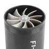 Charger Air Super Turbonator Saver Fan Dual Intake Black