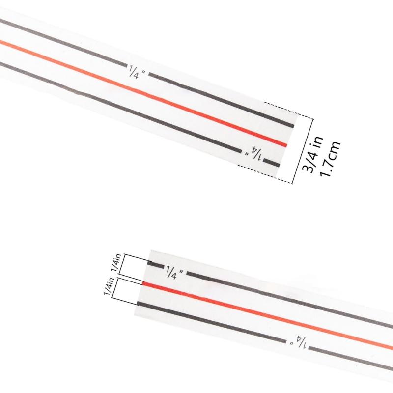 Diagonal Sewing Basting Tape for Sewing Straight Diagonal Seams Instruction Tool