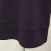 Shiz Madam Women Ribbed Wave Rolling Neck Tee T57463