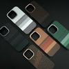 Applicable iPhone18 Kevlar Magnetic Mobile Phone Case Apple 17promax Metal Lens Luminous PC Case