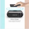 Xiaomi 3 Ln 1 Multifunctional Wireless Bluetooth Speaker Charging LED Clock Alarm FM Radio TF Card Speaker with Wireless Charger