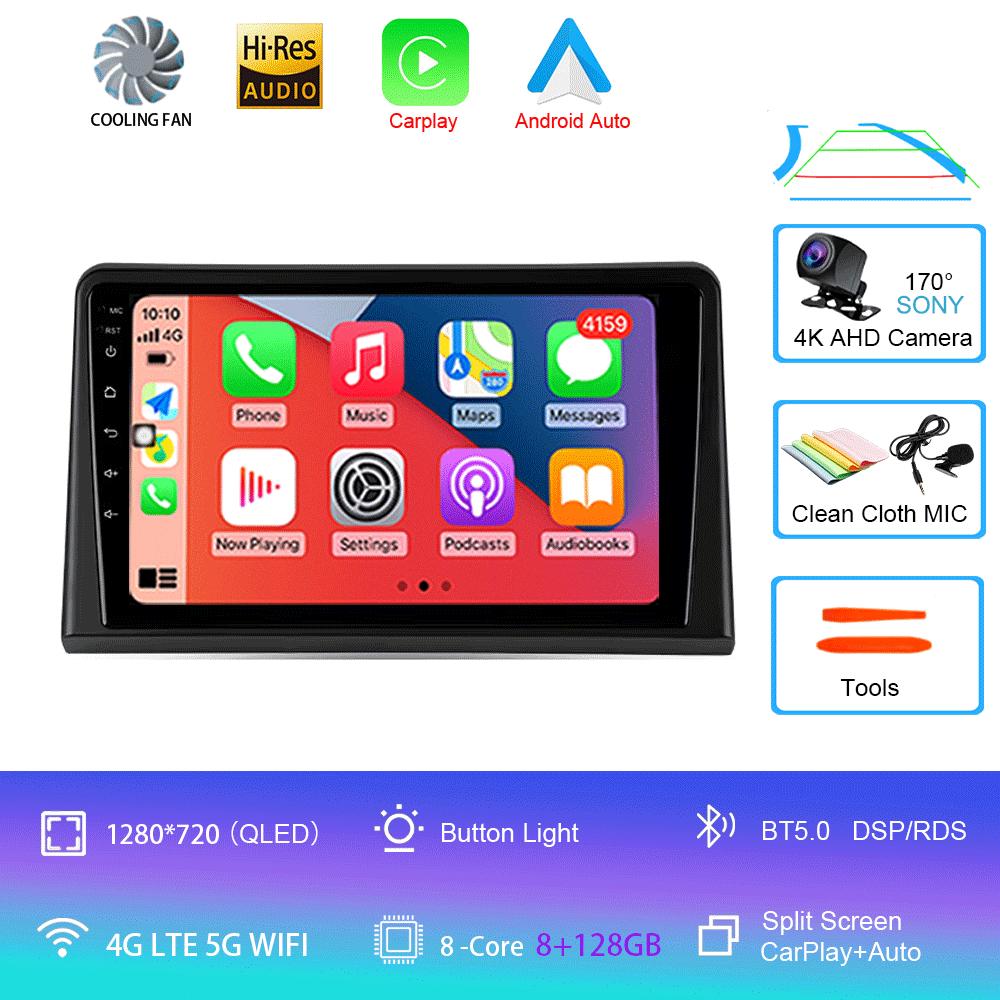 Android 14 Carplay Auto For Hyundai Sonata 7 LF 2017 2018 2019 GPS Multimedia Car Radio Player Stereo 360 Camera 4G+WiFi BT DSP