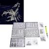 3D Metal Puzzles Kit To Build STEM Educational Toy   Mechanical Puzzle Building Blocks for Kids Adults