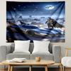 Batman Print Tapestry, Lightweight Wall Hanging, for Bedroom, Dorm, Living Room, Home Art Decor - Birthday Christmas Gift for Friends