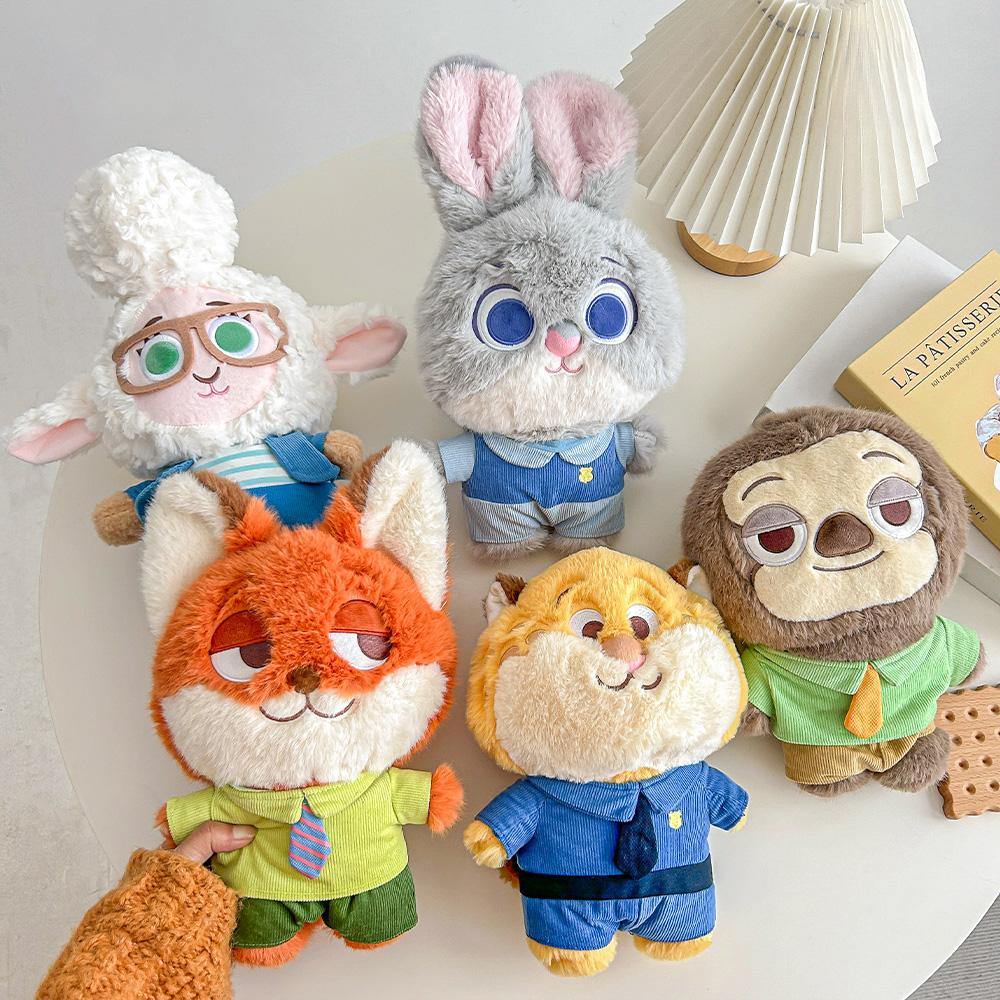 Zootopia 30Cm Plush Toys Set Judy Hopps Nick Wilde Flash Sloth More Characters For Collection And Gift Idea