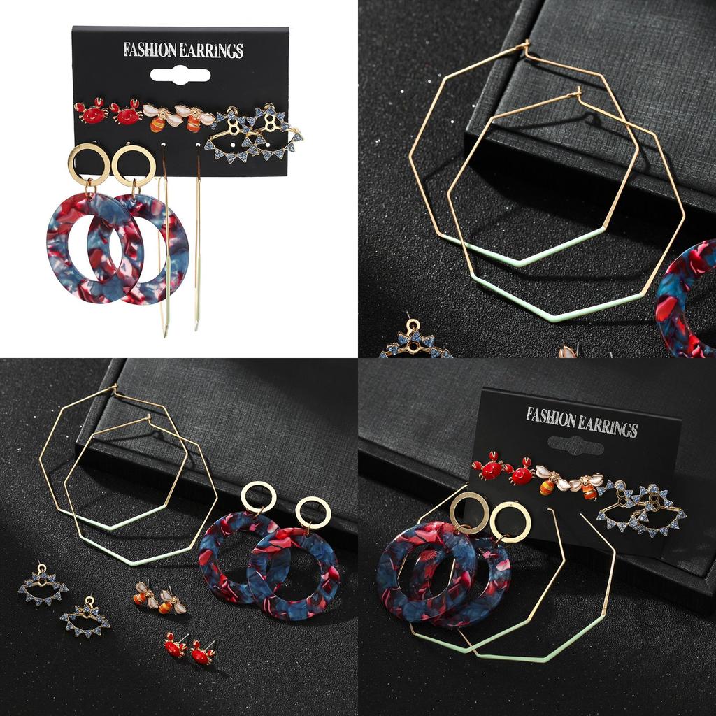 Cute Insect Alloy Earrings For Women Adorable Fashionable Ethnic Style Jewelry