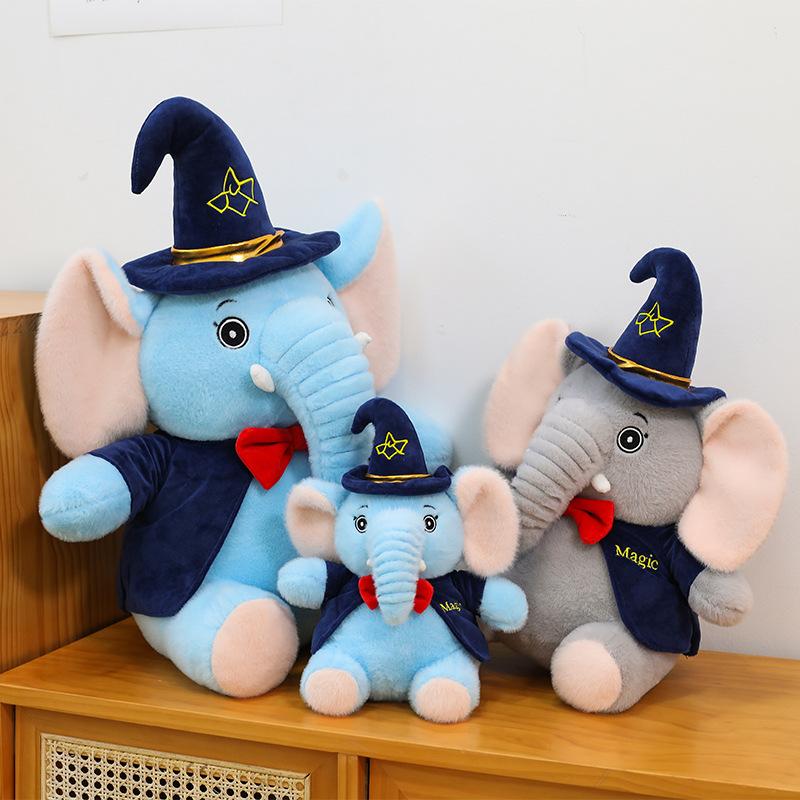 Cute Magic Baby Elephant Doll Sleeping Doll Benny Elephant Doll Plush Toy Doll Birthday Gift