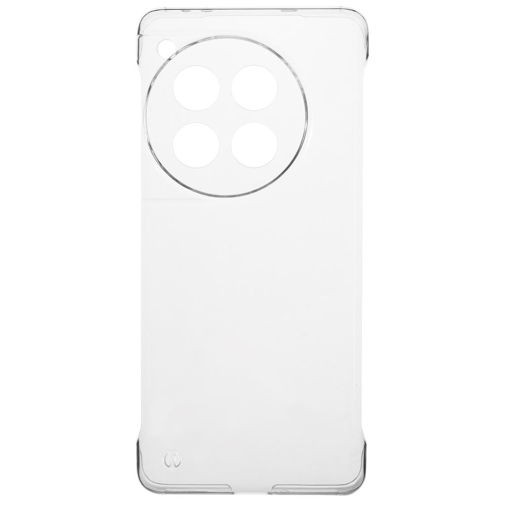 For OnePlus 12 5G Clear Case Borderless Protective PC Phone Cover