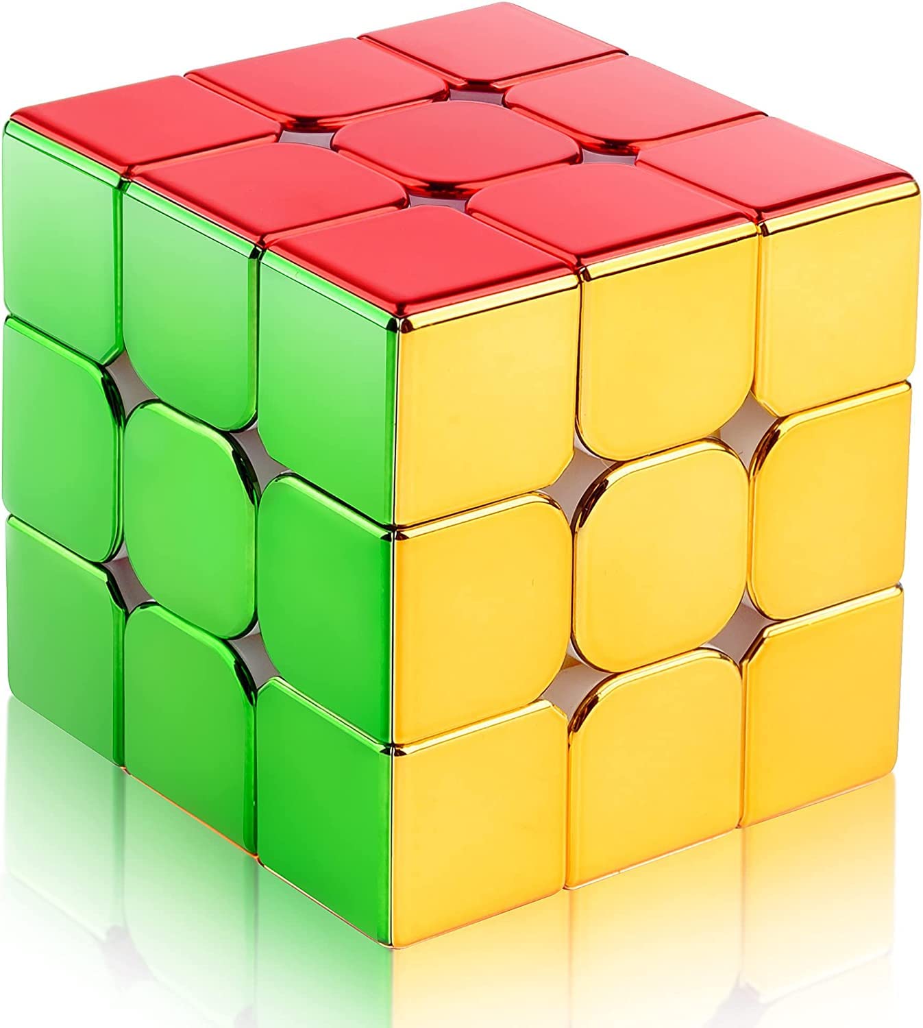 

Findbetter Cyclone Boys Metallic 3x3x3 Magnetic Cube for Cube Play, Built-in Magnets, Super Cool