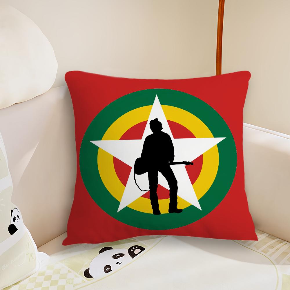 Cushion Cover Band Living Room Music Headboard Bedroom Office Cushion Cushion Sofa Nap Rock The Time Pillow C-Clash Case