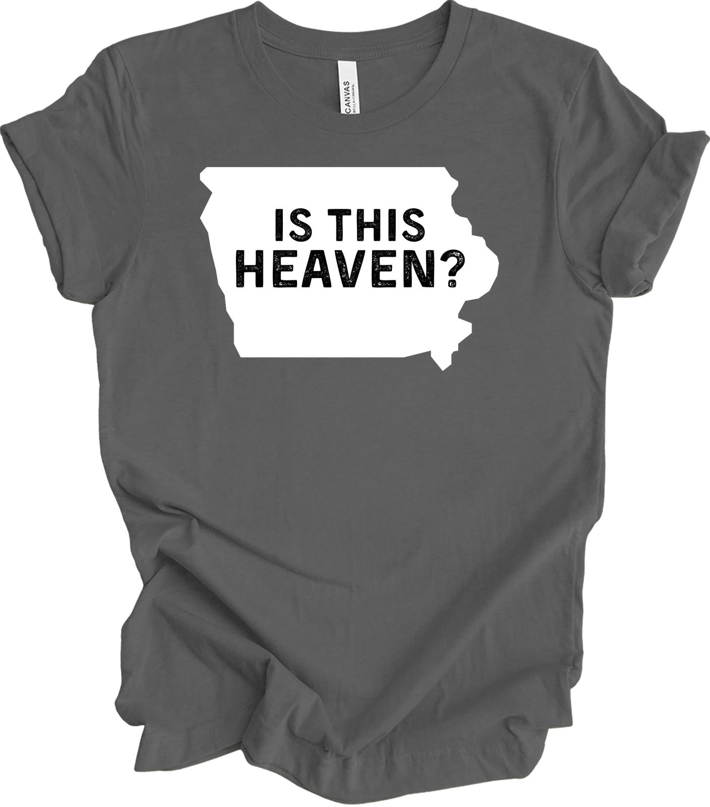Is This Heaven? Unisex Tee - Existential Humor 4XL