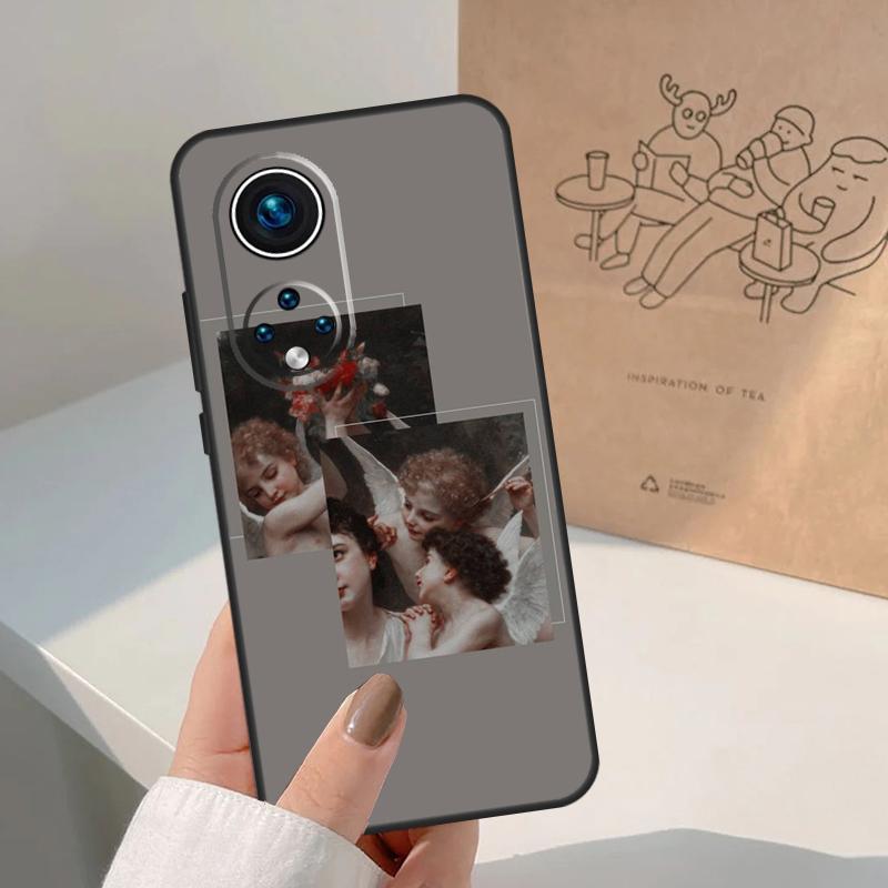 

Cute Angels Aesthetic Aesthetics For Honor Magic 8 Pro 5 6 7 Lite Case For Honor Win RT 200 400 50 70 90 X8b X9a X9b X9c X9d Honor 400 Pro