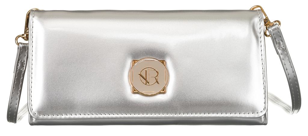PU purse wallet R-MW-01-6045 silver