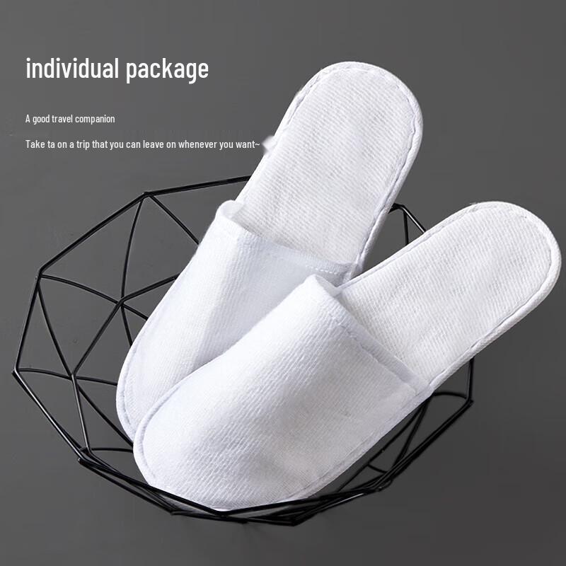 Disposable Slippers 20-Pair Pack