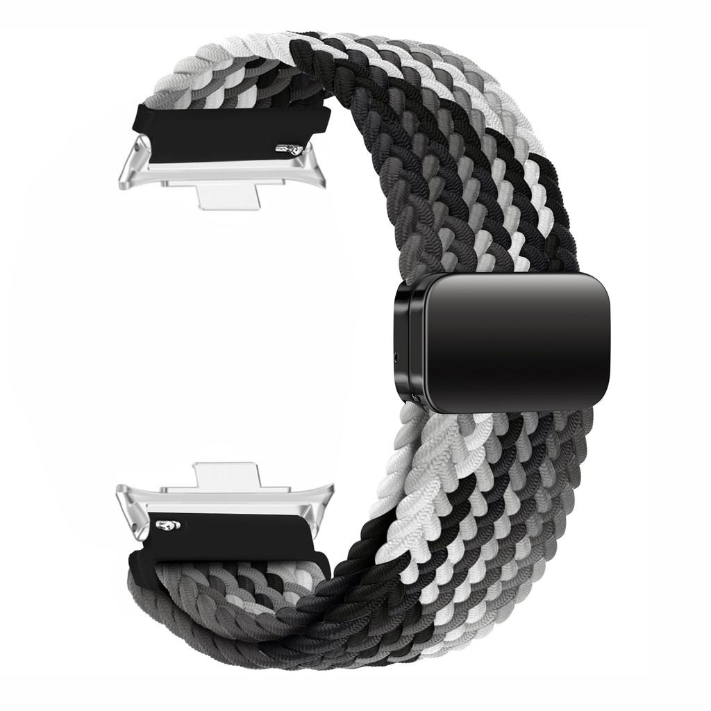 Magnetic Loop for Xiaomi Redmi Watch 4 Strap Adjustable Braided Sport Nylon Replacement belt correa bracelet Miband 8 pro band