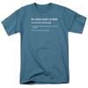 The Princess Bride Definition T Shirt Mens Licensed 80s Movie Slate Unisex T-Shirt