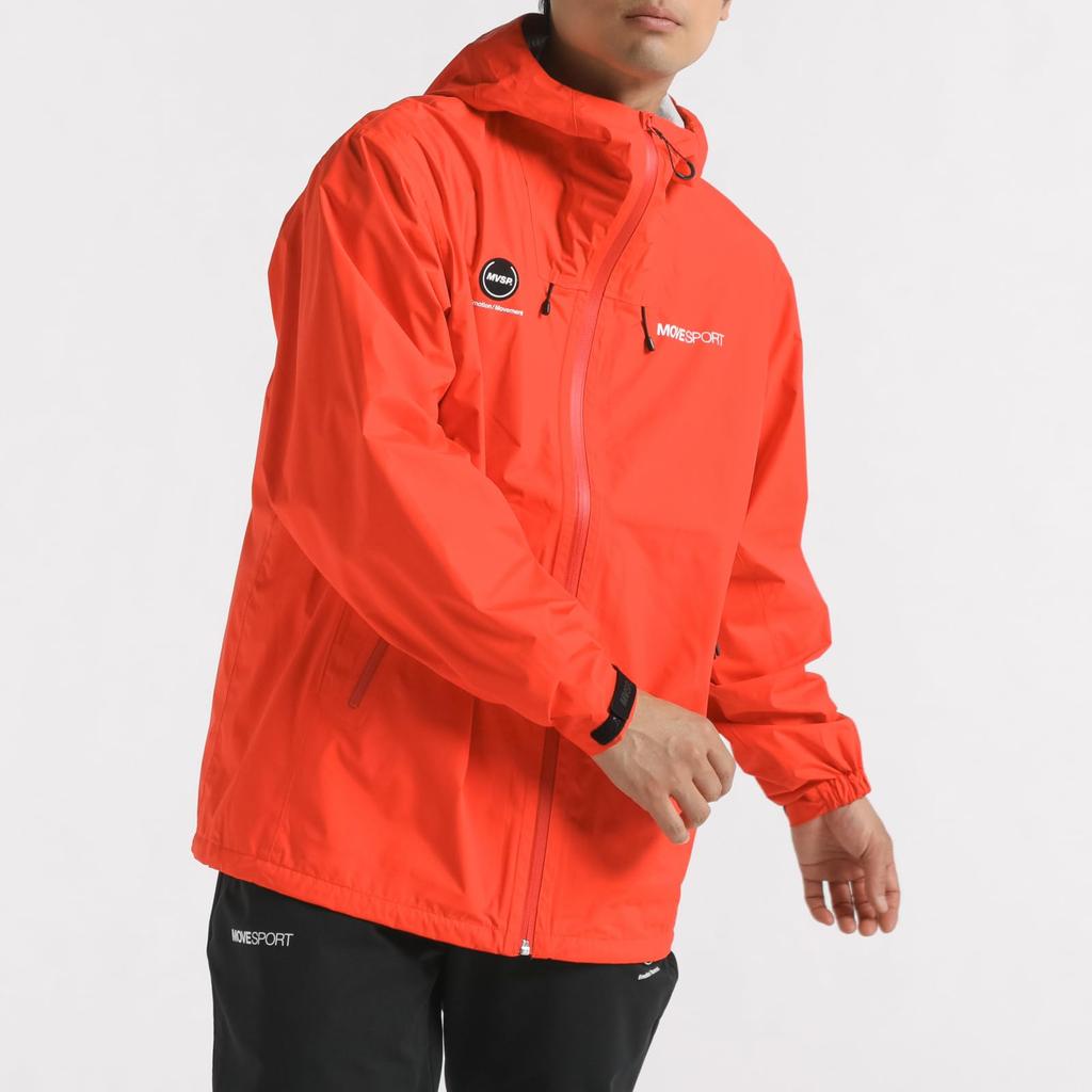 Vetrovka Descente MOVE Shell Jacket Nepremokavá Priedušná Tréningová Červená XO [Move Sports]