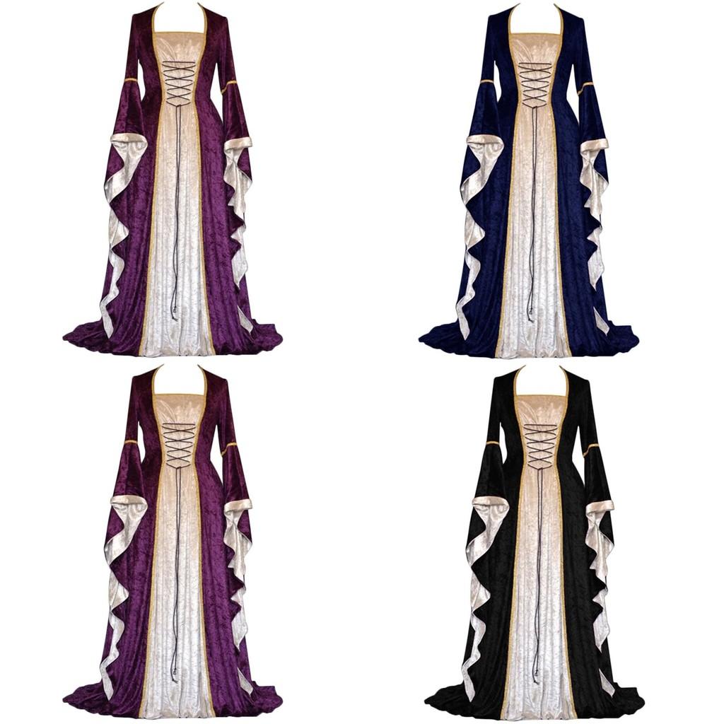 Stupendo Abito Gotico Vittoriano Vintage Perfetto Per Feste Medievali Ed Eventi Cosplay