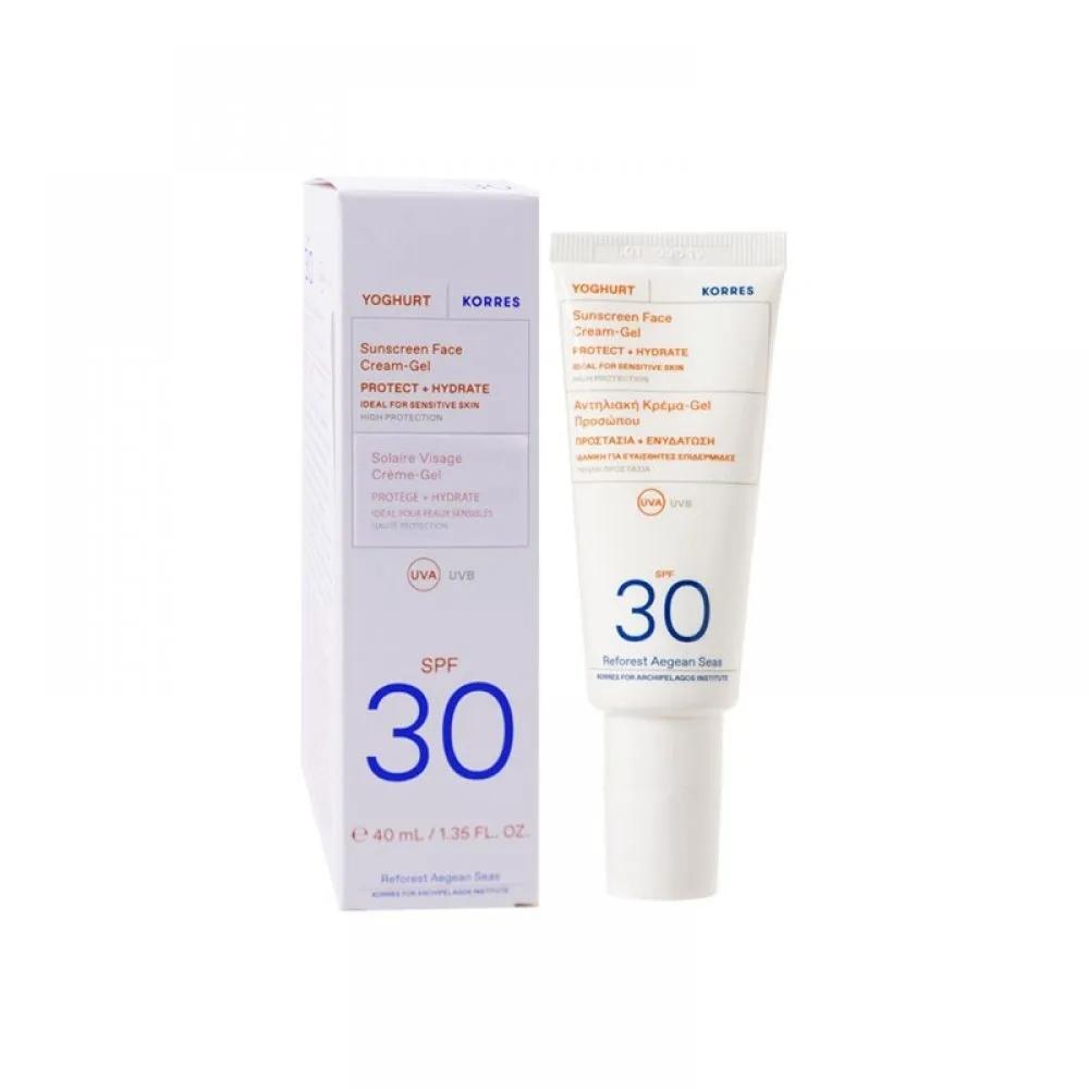 KORRES Yogurt Face Sunscreen Gel SPF30 - 40ml