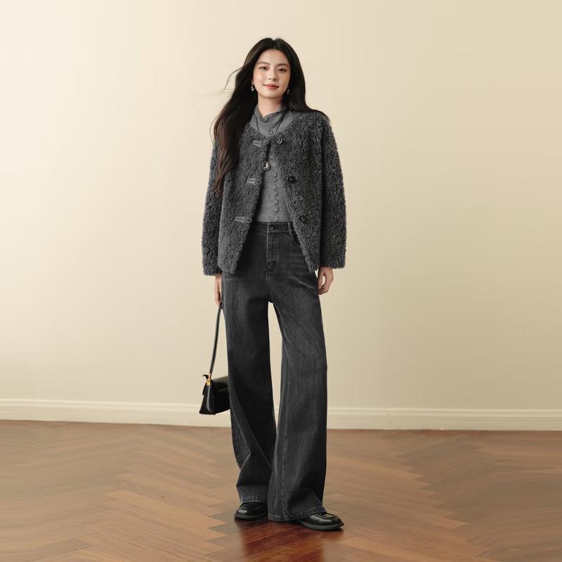 SEIFINI Women's Warm Fuzzy Coat