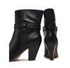 Ankle Boots Tommy Hilfiger Th T-Strap Leather Pointy Bootie FW0FW08984 Black