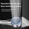 With Filter Element High Pressure Showerhead One-Key Stop Water Shower Sprayer Head  Household