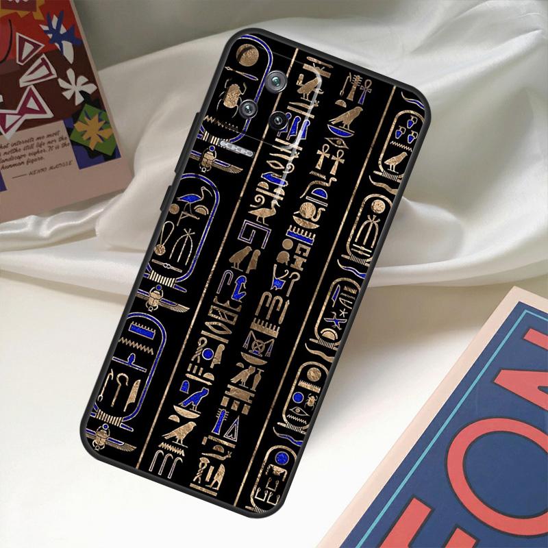 Egypt Egyptian Pharaoh Case For Xiaomi 13T 14T 15T 17 Pro 14 15 Ultra POCO X7 Pro X3 X5 X6 F5 F6 F7 F8 Ultra Coque
