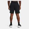 Under Armour Solid Color Elastic Casual Straight Leg Loose Sports Shorts Men Shorts Black 1383101-001