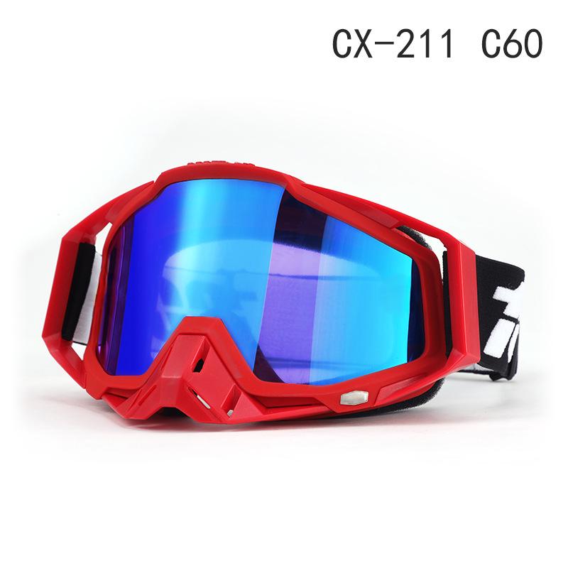 100% Windproof Off-road Motorcycle & Ski Goggles for Outdoor Riding