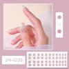 22Pcs Nail Wraps Polish Strips Self Adhesive Nail Polish Sticker Gel Nail Strips
