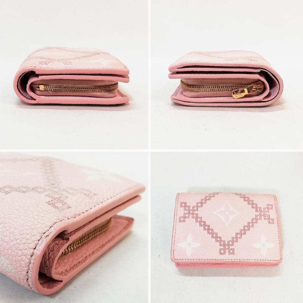 Used Louis Vuitton (Empreinte Broderie) Portefeuille Claire (Mint Condition)