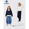 Navigare Italian Small Sailboat Kidsren's Jacket 2026 Spring and Autum New Style Girls' Hooded Casual Top