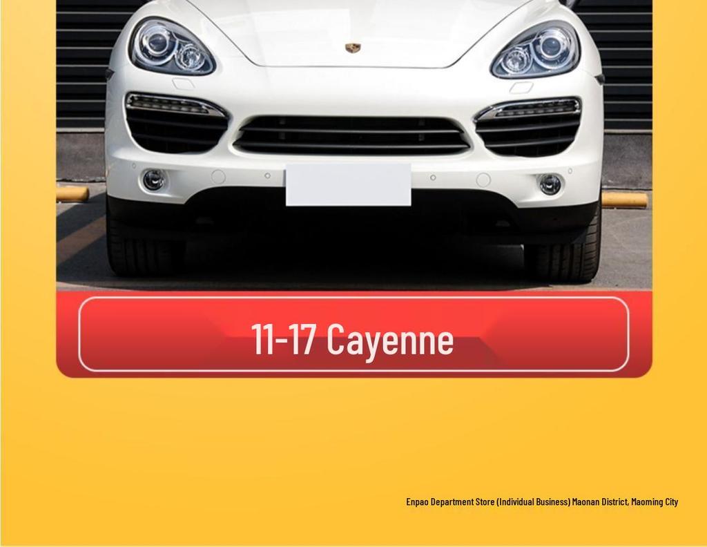 Compatible with 11-17 Porsche Cayenne: Front/Rear Left/Right Wheel Arch Fender Guard