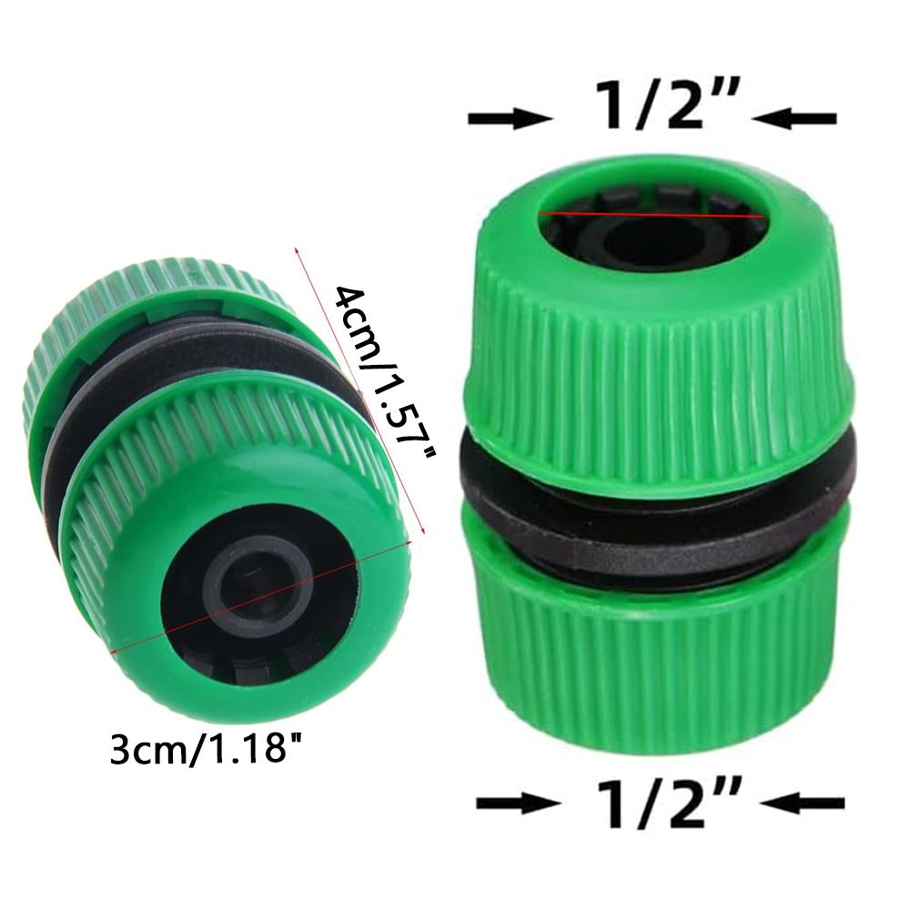 5 Pcs Hose Connector Quick Connect Kit Connector Repair Irrigation Accessories Water Pipe Extension Connector Garden Drip Irri