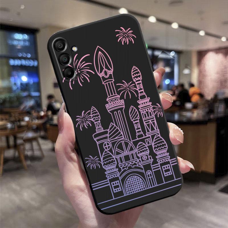 

Phone Case For Samsung Galaxy A17 A07 Case Silicone Soft Back Cover For Samsung A176B A175F A075B Butterfly Flower Print Funda Galaxy A07 4G