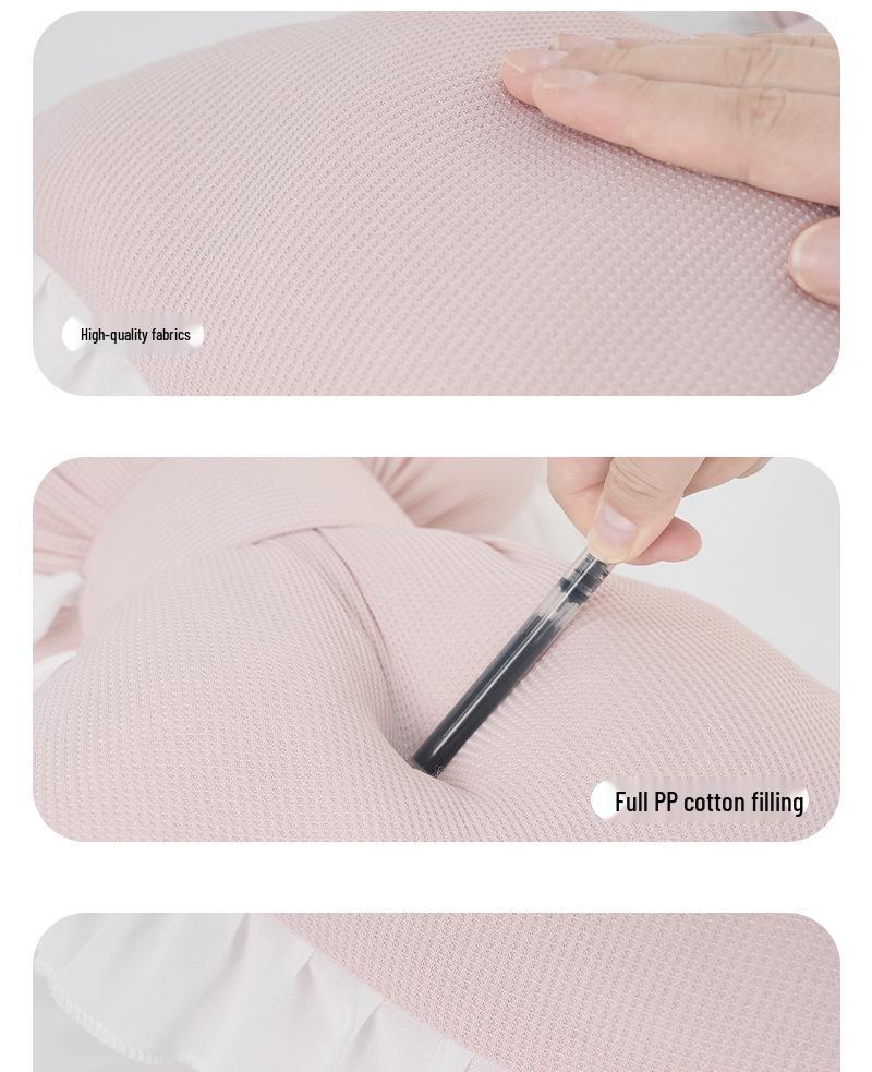 Office Lumbar Support Pillow - Comfortable Waist Cushion for Long Sitting