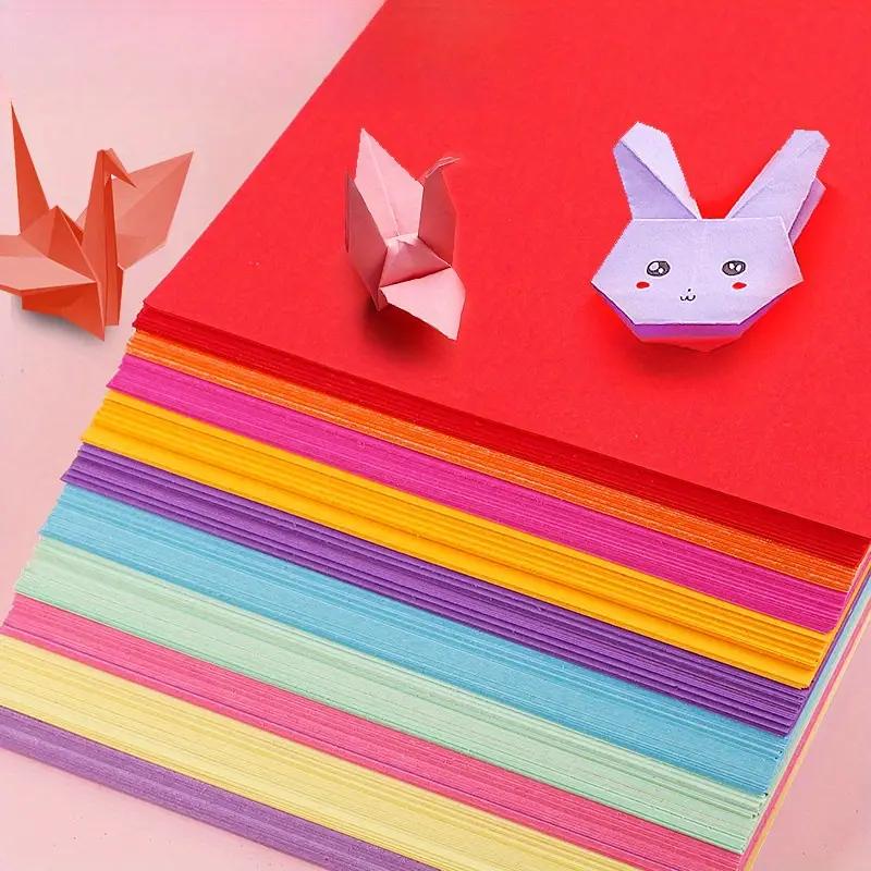 100 Sheets Premium A4 Cardstock Paper – Scrapbooking, Office & DIY (Vibrant Colors, Foldable & Tear-Resistant