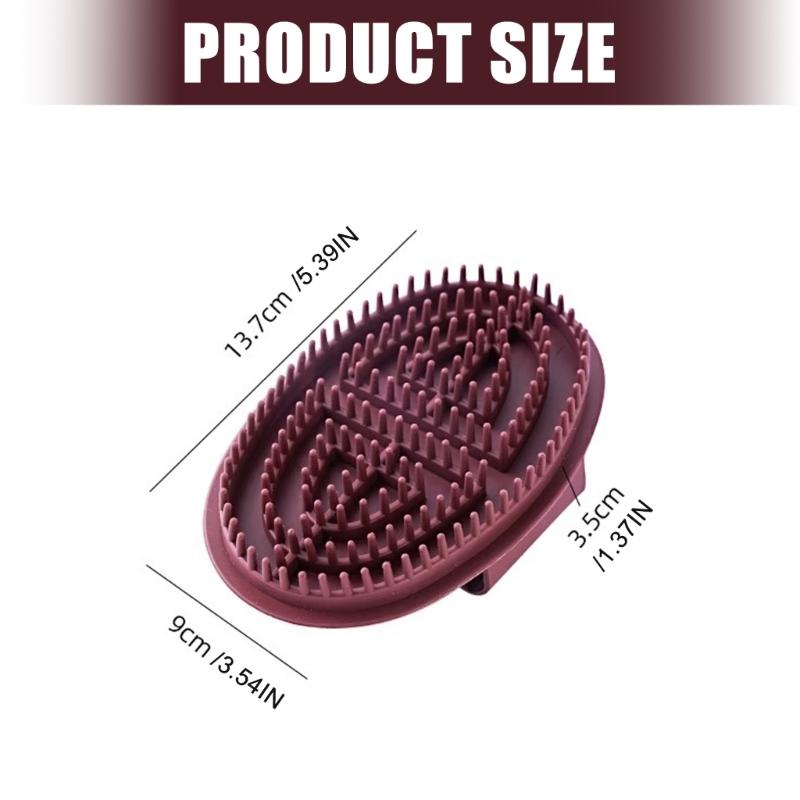Multifunctional Acupressures Massage Brush With Smooth Surfaces For Full Body Therapys And Beauty Care