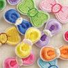 Embroidery sticker adhesive patch sticker cartoon bow patch accessories DIY cloth sticker