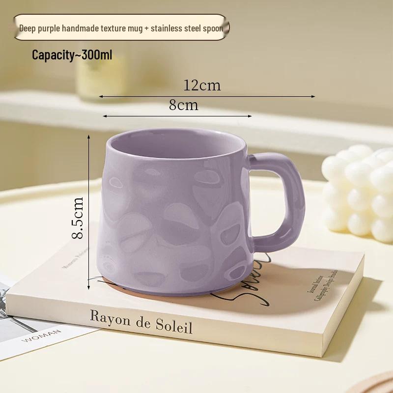 Ceramic Underglaze Breakfast Mug for Home or Office